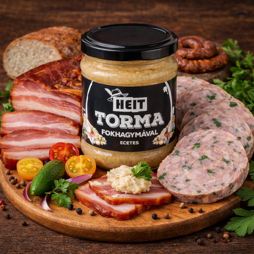 Fokhagymás Házi Torma