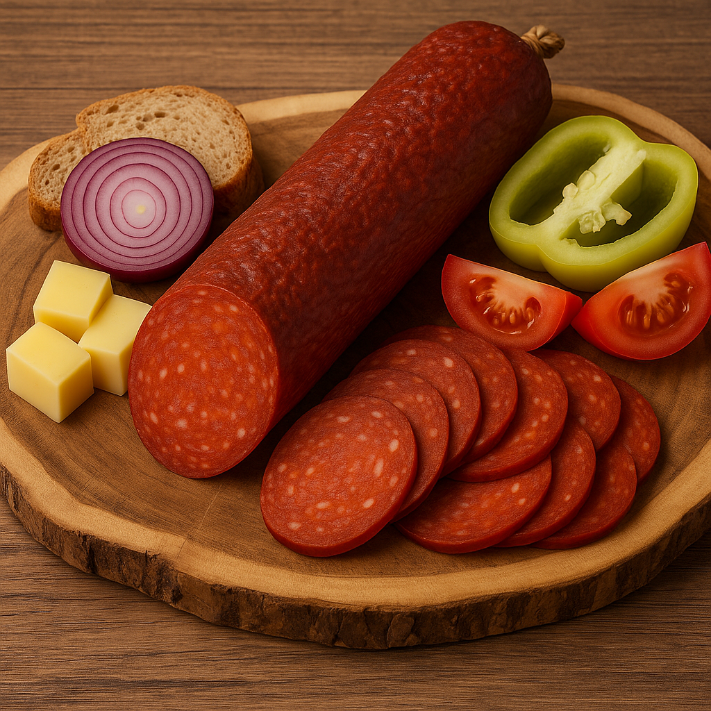 Házi Paprikás Szalámi