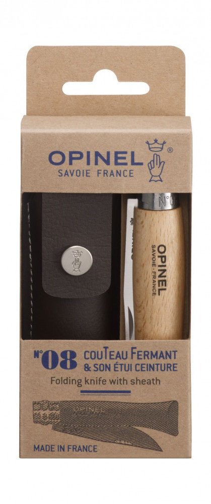 No.08 | INOX | Bükk | Zsebkés | Alpine övtokkal