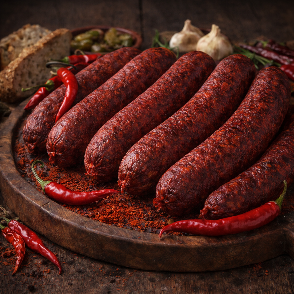 Hentes Haragja Extra Csípős Házi Kolbász