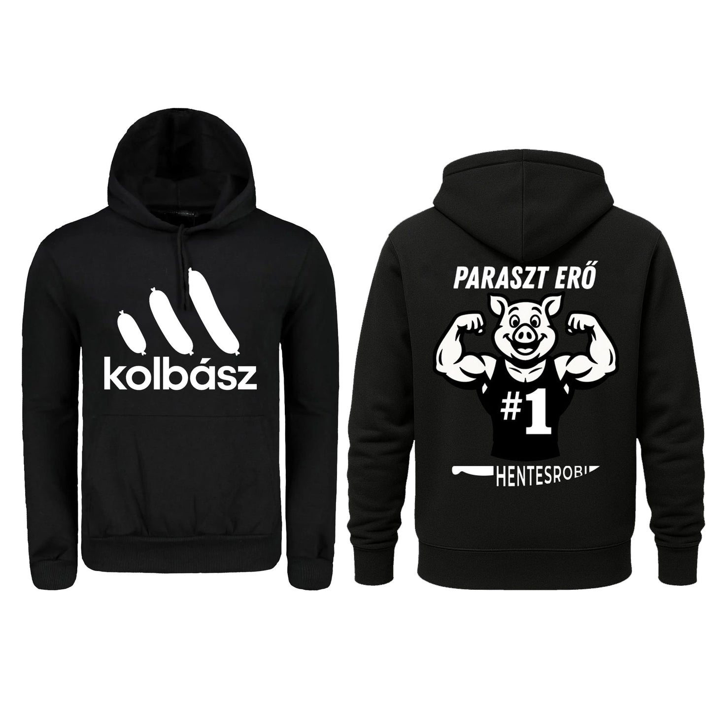 KOLBÁSZ Pulcsi - Vicces Adidas logó paródia